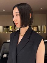 メゾンマイル 恵比寿(maison mile)&nbsp;オリーブグレージュ/透明感カラー/レイヤーカット/恵比寿駅