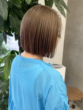 アンバー(UMBER) 京都西院/ベージュカラー ブリーチ 髪質改善 ダブルカラー