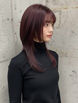 エイチ ウルフカット 大阪梅田(811)&nbsp;50代ハンサムショートショートバレイヤージュクラゲヘアパーマ