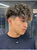 MEN’S/ツイストスパイラルパーマ/ニュアンスウルフ/藤沢美容院