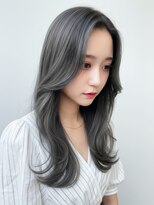 ソア 渋谷(soar) 髪質改善レイヤーカット渋谷暗髪カラーくびれロング