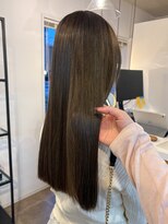 クララジャパン ナベシマ(CLALA JAPAN Nabeshima) 縮毛矯正 質感ストレート 髪質改善カラー 顔まわり ブリーチ