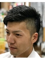 ヘア アンジェ(hair Ange) アシンメトリーなツーブロック