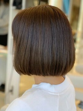 グランシュ 青葉台店(GranCieux) クリーミーベージュ×まるみボブ