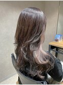 パールピンク×フェイスフレーミング