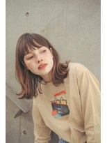 ガーデン オオタカノモリ(garden otakanomori)&nbsp;1ブリーチ×シルキーベージュエアストレートヘルシースタイル