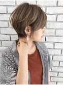 203040代オススメナチュラルショートボブ