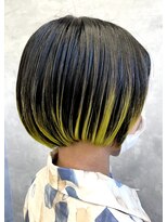 ラックスビー オオサカ  梅田茶屋町店(LUXBE OSAKA)&nbsp;ブラック×イエロー