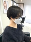 前下がり×ミニマムショート
