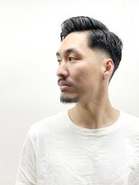 モリゲン フェローシップ レグ(MORIGEN fellowship REGU)&nbsp;サイドパートかき上げスキンフェードビジカジ0606