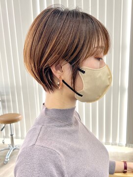 ルアン 上通り(ruen) 熊本 ショートカット 大人ショート ruen 上通り 右田莉奈