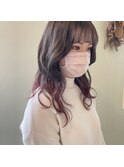 ピンクグラデーションカラー