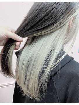 イルウィ(irwi) 【デザインカラー】シルキーベージュインナーカラー