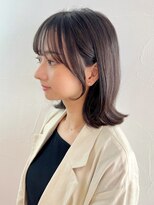 アイティーバイアルバム 藤沢店(IT by ALBUM) くびれヘア_マチルダボブピンクベージュ_ba464591