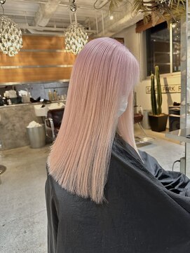 スリー(three) White pink