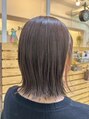 コンフィープラス(comfy plus) 透明感と艶のある上品な仕上がり♪ 【心斎橋/髪質改善】