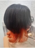 オレンジ/くびれスタイル
