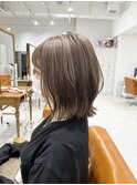 エアリーロング切りっぱなしボブピンクブラウン美髪のススメ
