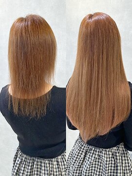 アンククロス 表参道(ANKH CROSS) 超最高級品質ロアエクステ[ビフォーアフター]