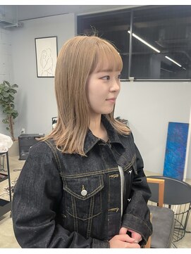 ノード(NODO) ハイトーンミルクティベージュ