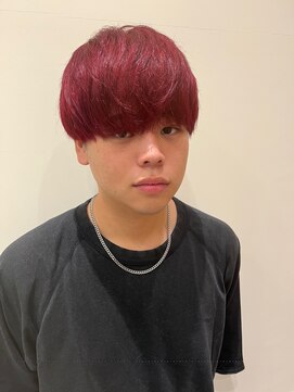 ソイルアヴェダ ららぽーと沼津店(SoilAVEDA) メンズ韓国チェリーレッドカラー