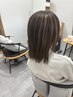 【パサつき・ダメージ】カット＋カラー（白髪染めOK）＋4stepトリートメント