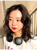 ミディアムスパイラルパーマ