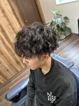 ダンク(DANK) 波折りパーマ、縦落ちパーマ