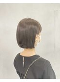丸みボブ 20代30代40代ヘア 小顔 大阪ボブ 梅田