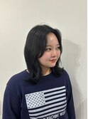★レディース，カット，韓国風，顔周りカット，ヨシンモリ