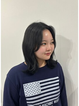 ザ アクネ 岡崎竜美丘店(THE ACNE) ★レディース,カット,韓国風,顔周りカット,ヨシンモリ