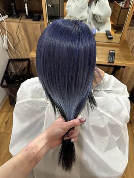 トゥエンティ(twenty) blue × black