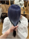blue × black