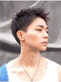 モヒカンショート/ニュアンスパーマ[下北沢/men's]