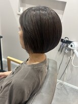 アウラヘアーサロン(aura hair salon)&nbsp;丸みショートボブ