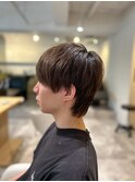20代30代40代◎似合わせカットフェザーパーマブルーブラック
