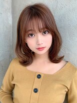 ラルユー 金山(LallYou)&nbsp;大人かわいいミディアムヘアスタイル
