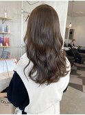 ブリーチなし20代30代夏カラー透明感アッシュグレージュ