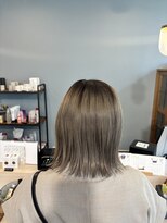 スアバイキキ(SuA by kiki.)&nbsp;暗めカラー/グランマッシュ/フェイスフレーミング[千葉]