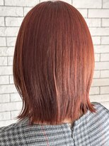 ヴァイブス(vibes) ブリーチなしオレンジカラー