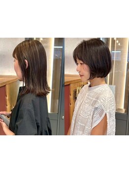 【当日予約OK/キッズスペース有◎】白髪染め卒業！SNSで大注目の白髪ぼかしが大人女性に人気の三宮美容院♪