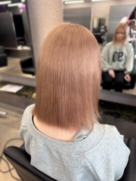 エン 栄店(enne) 大人ガーリー/ダークアッシュ/ミディアムレイヤーカット/栄