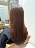 髪がきれいに見える◎王道ブラウン