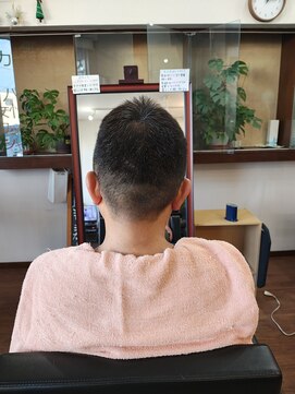 ヘアーサロンアキノ スポーツ刈り