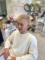 ヘアーステージ シーオーアル メンズミルクティー