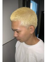 スウィープ 平尾(sweep)&nbsp;blonde buzz cut