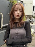 レイヤーカット/フェイスレイヤー/顔まわり/髪質改善/._.