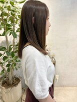 ミント(mint)&nbsp;☆夏カラー☆オリーブグレージュ☆ブリーチなしダブルカラー☆