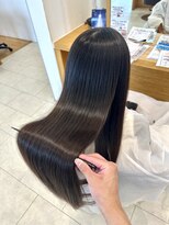 サラビューティーサイト 九大学研都市店(SARA Beauty Sight) 髪質改善縮毛矯正 ツヤ髪