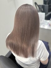 ワク 豊川店(waku)&nbsp;ミルクティーベージュダブルカラーケアブリーチインナーカラー